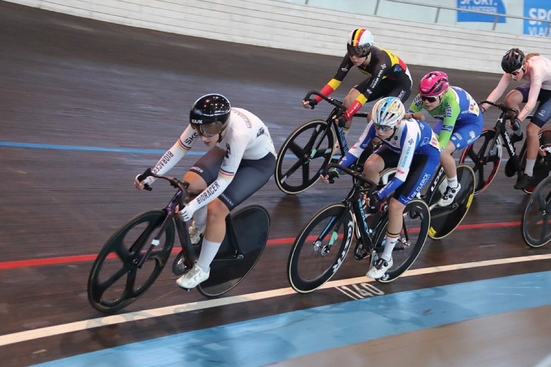 Track star Sina Temmen wins in Belgium on Handsling TR3evo