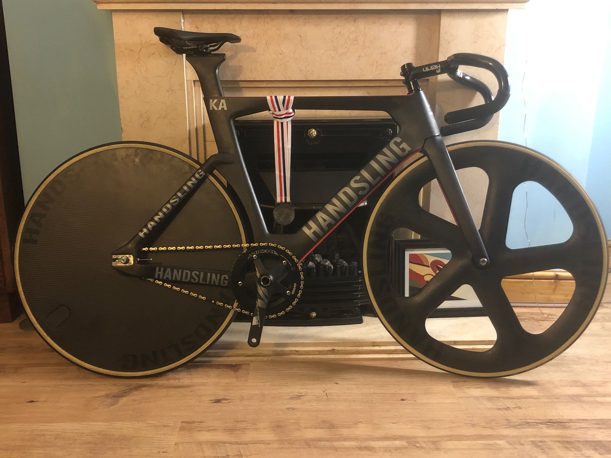 Silver at Track Nationals for Handsling-sponsored junior