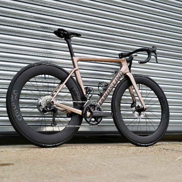 Handsling A1R0evoS in the Tarnished Gold frame colour
