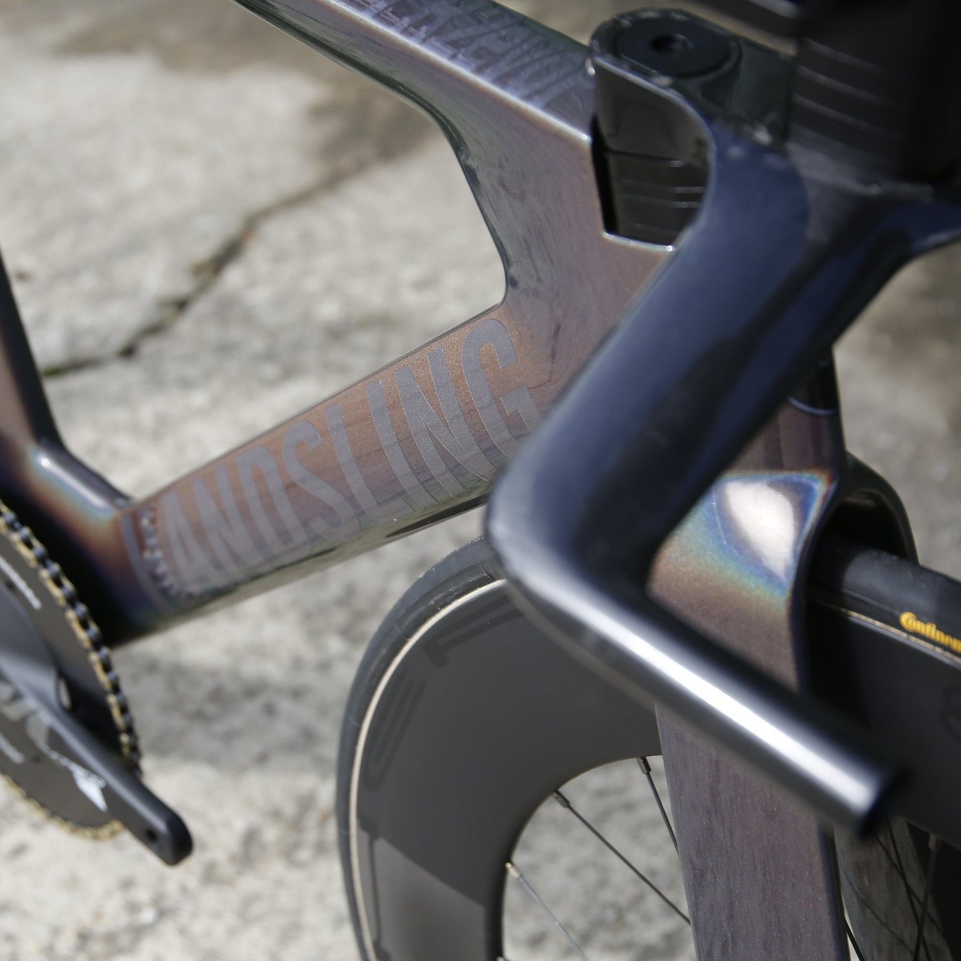 Handsling TR2evoP Miche Track Pursuit Bike
