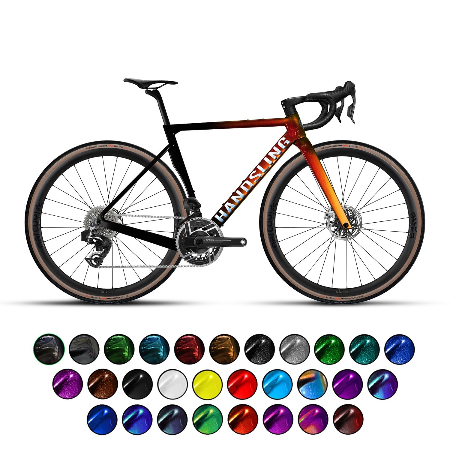 Handsling A1R0evoG SRAM RED AXS E1 Allroad bike