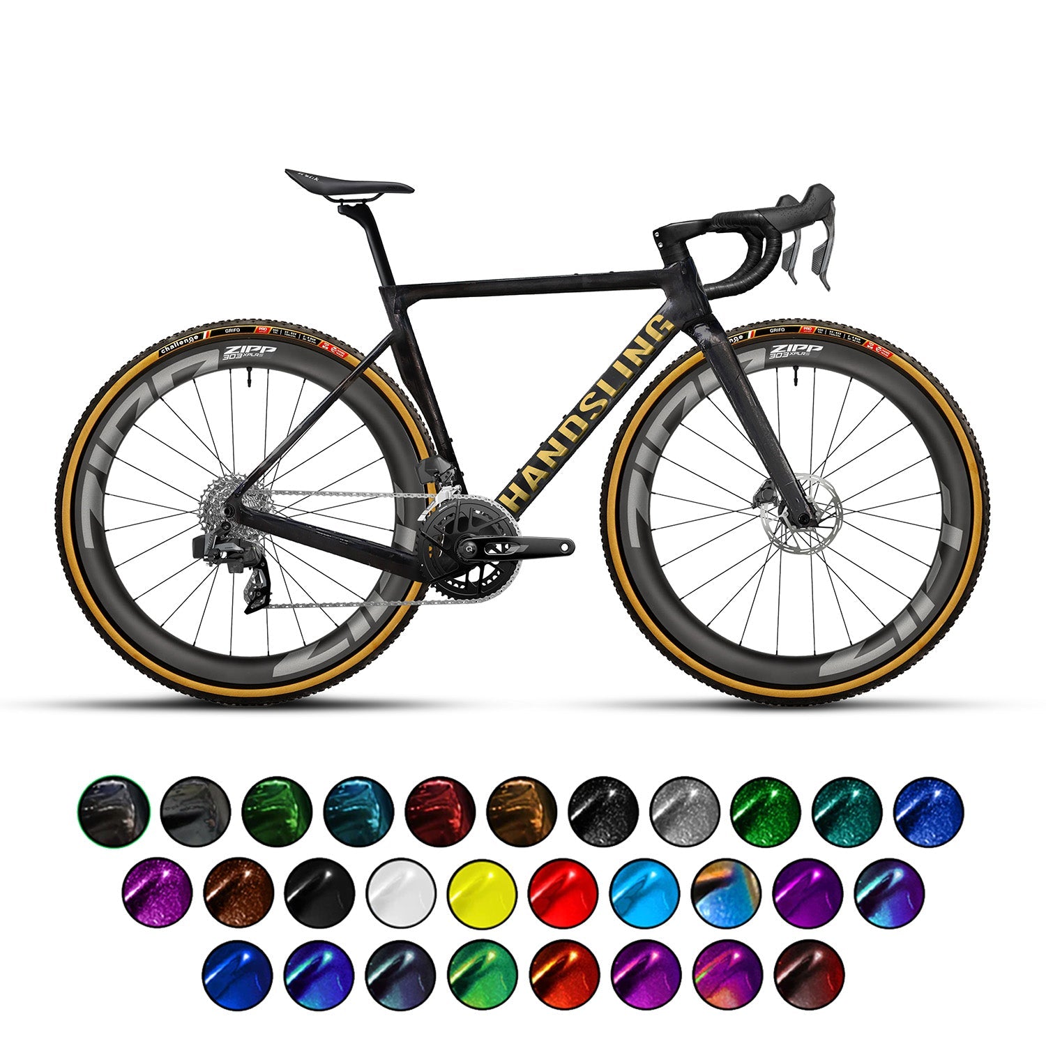 Handsling A1R0evoG SRAM RIVAL AXS E1 Allroad Bike