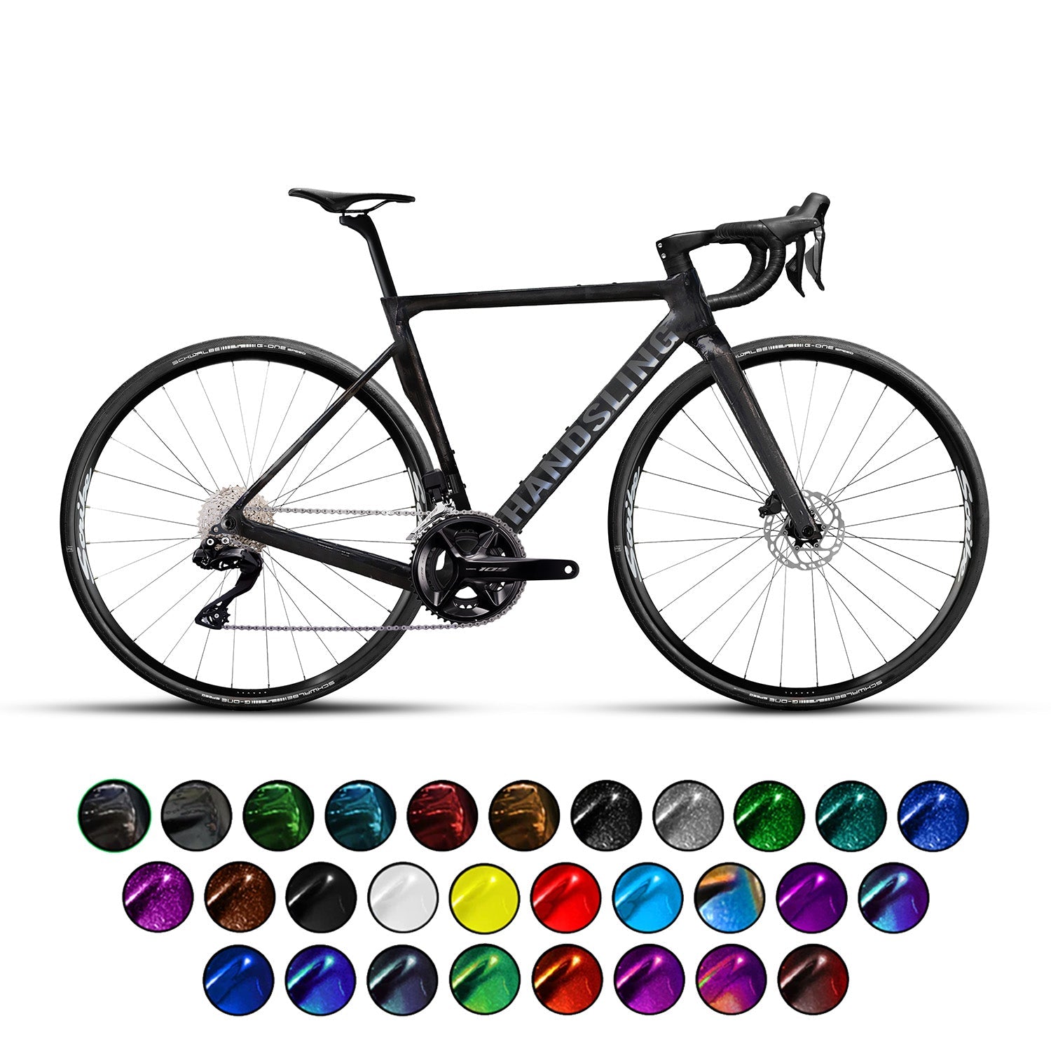 Handsling A1R0evoG Shimano 105 Mechanical Allroad Bike