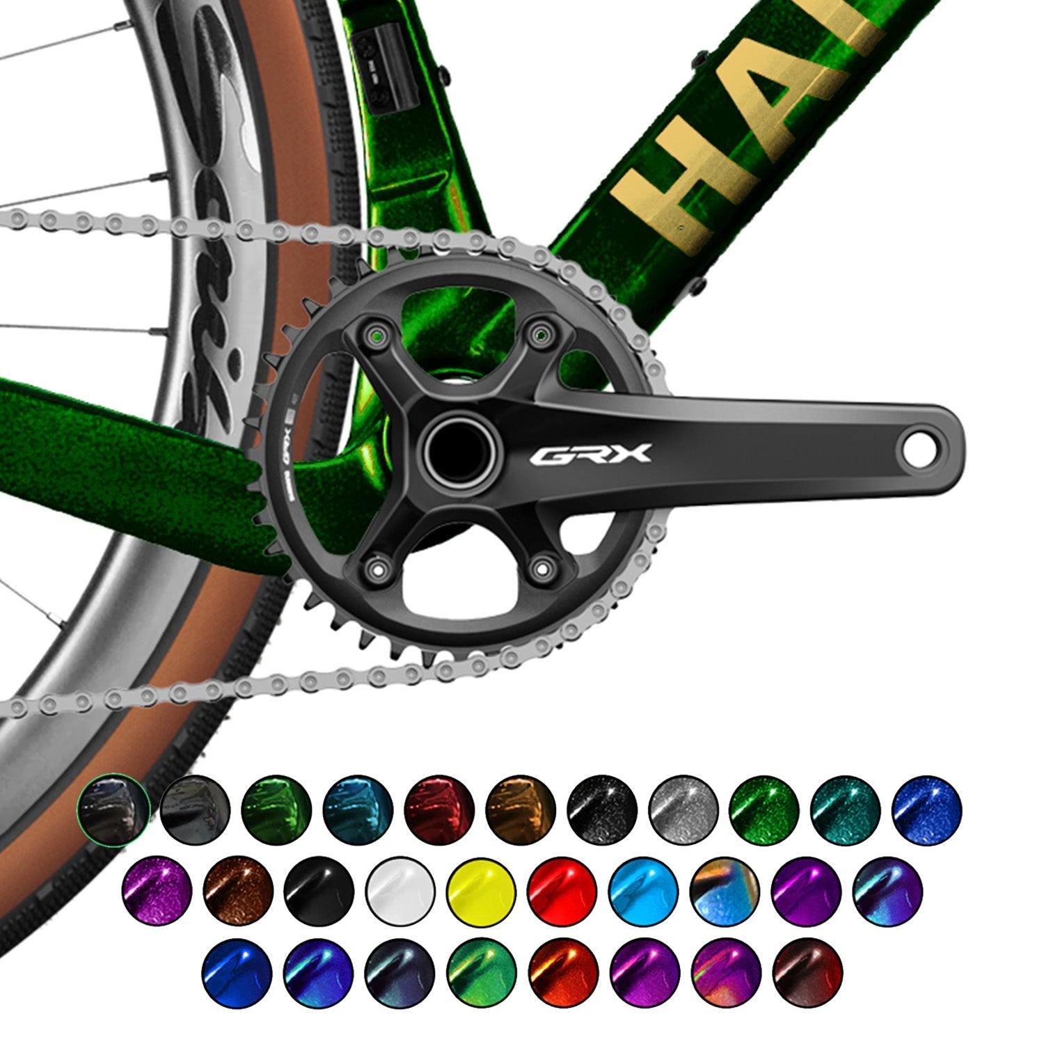 Handsling A1R0evoG Shimano GRX RX827 Di2 1x Gravel Bike