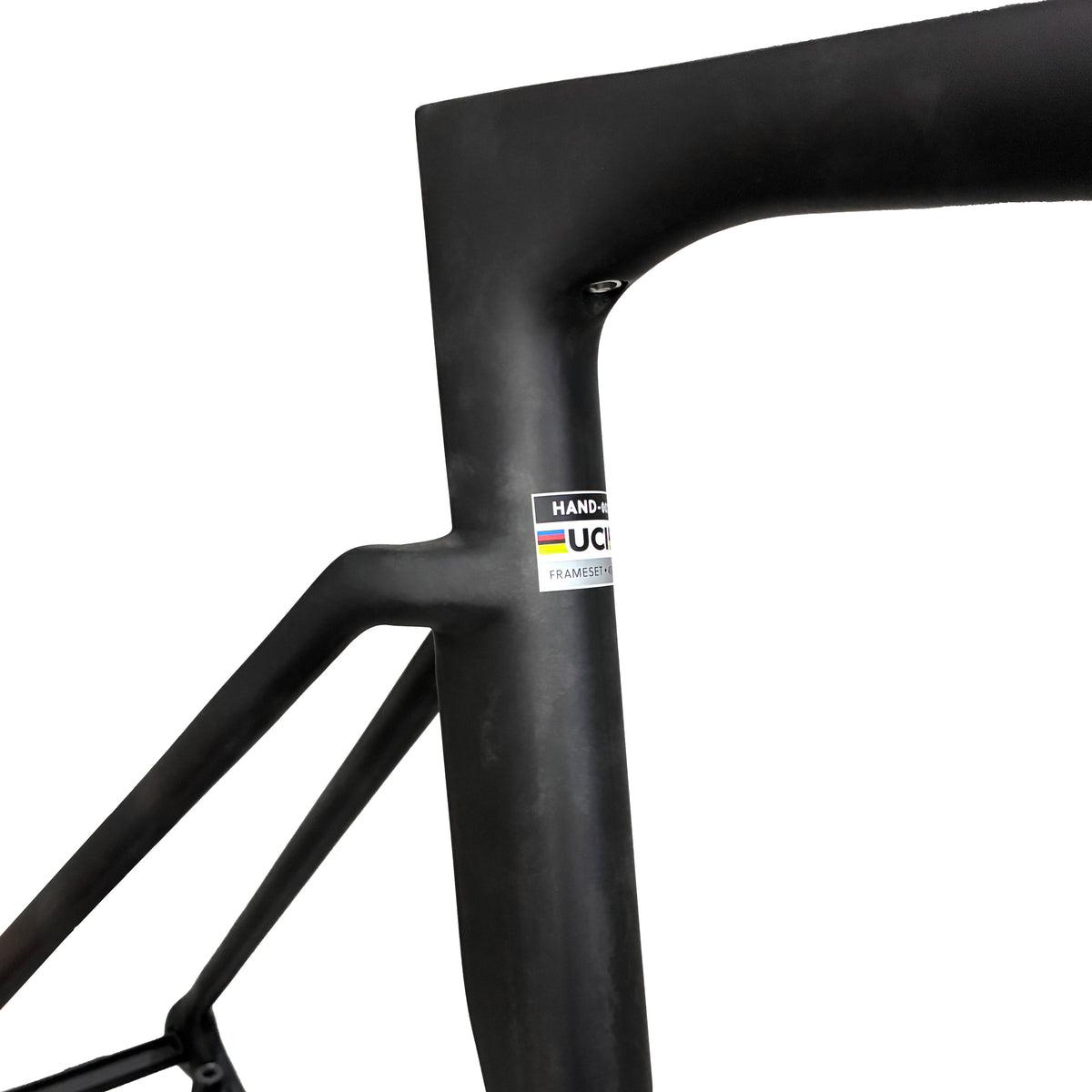 Handsling A1R0evoS Road Frame - Pre-painted Matte Carbon Black