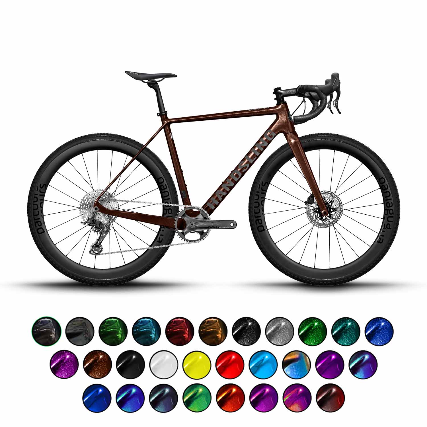 evo gravel bike Handsling CEXevo Gravel Bike Campagnolo Ekar GT