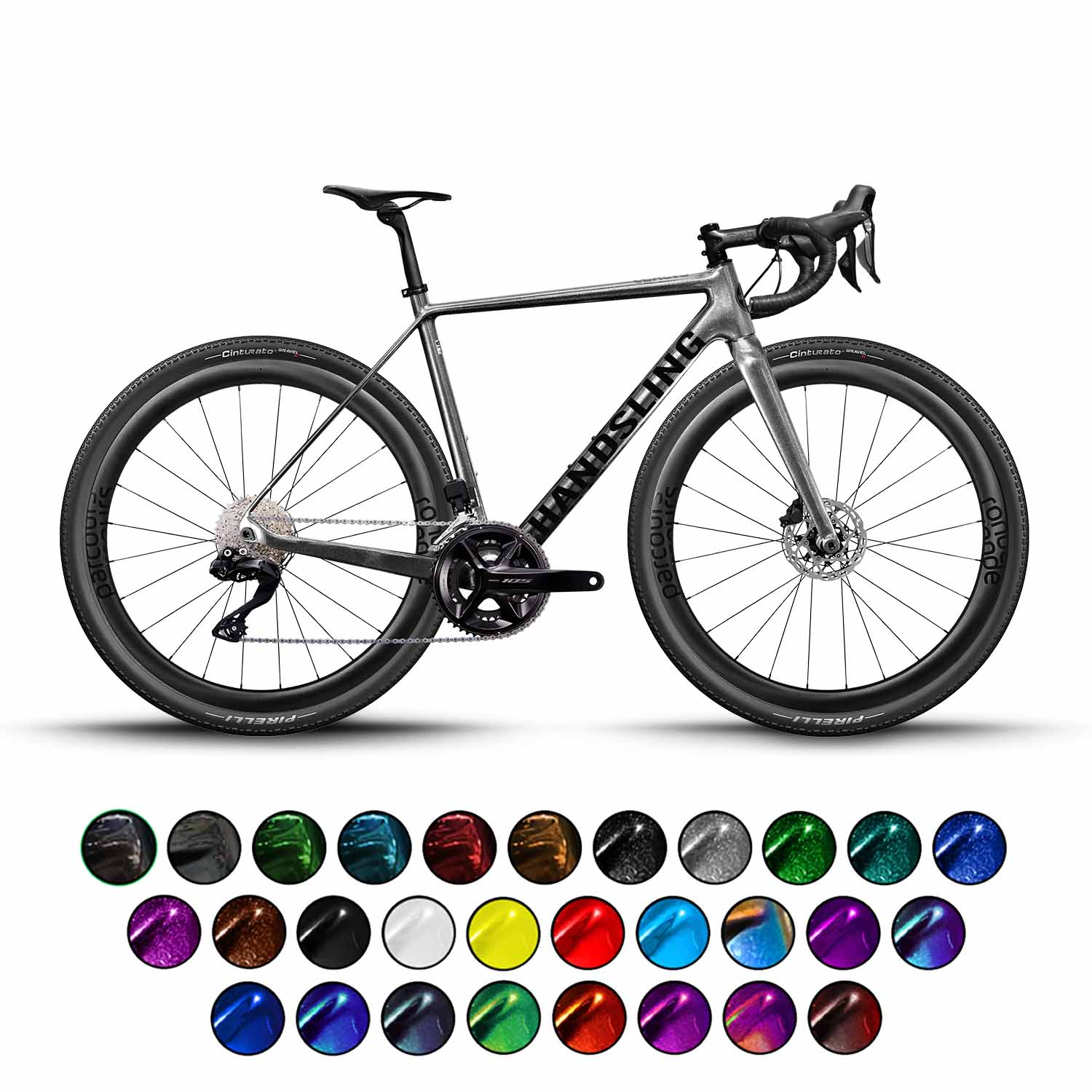 Handsling CEXevo Shimano 105 Di2 12-speed Allroad Bike