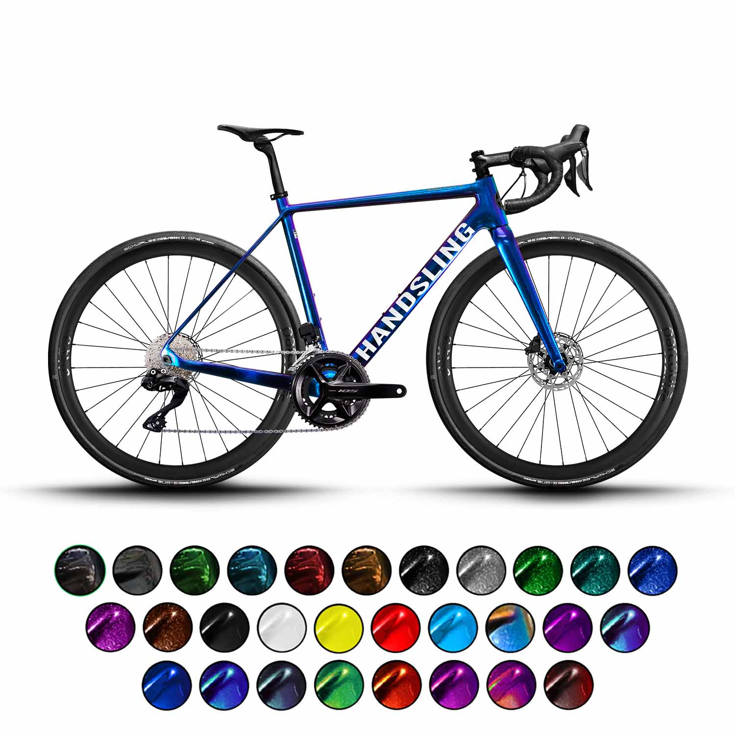 Handsling CEXevo Allroad Bike Shimano 105 Mechanical 12-speed