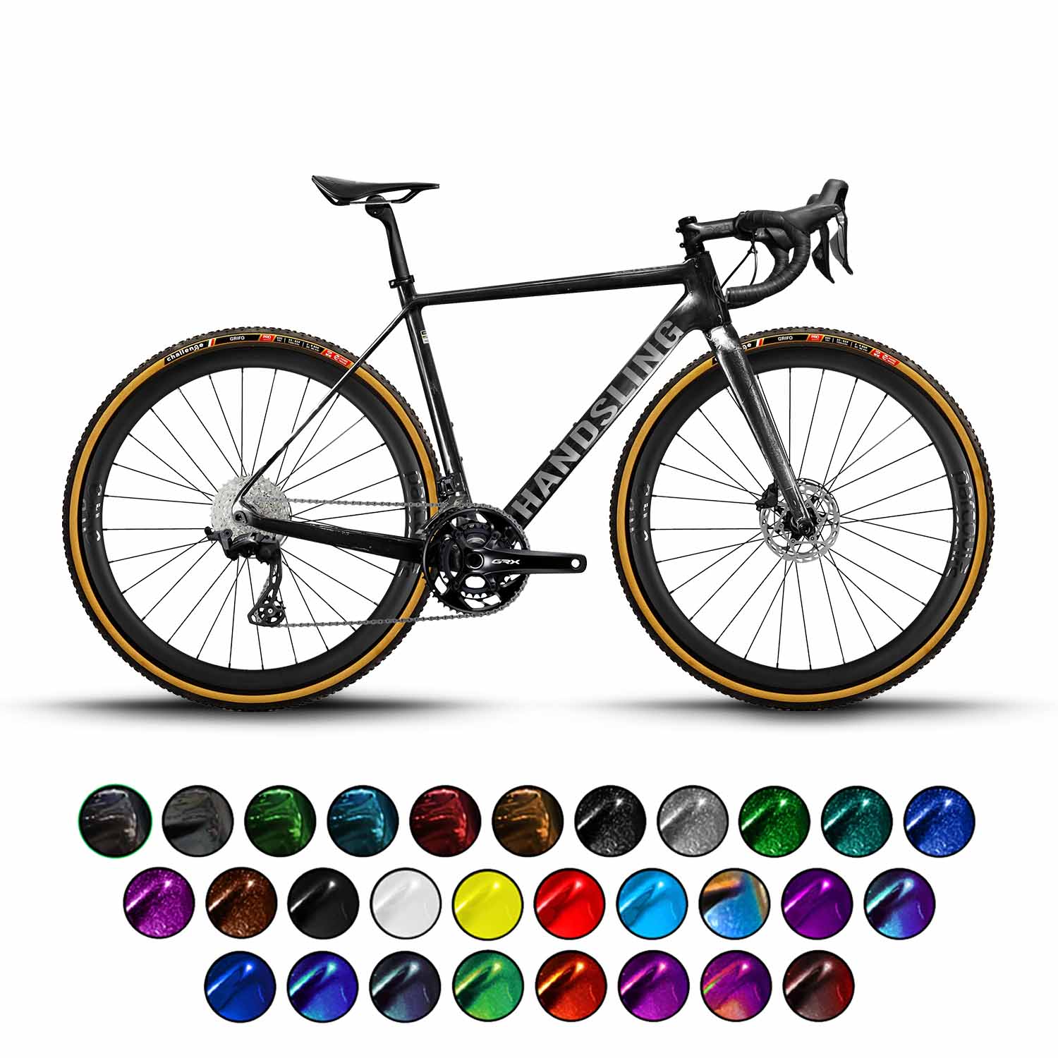 gravel bike di2 Handsling CEXevo Gravel Bike Shimano GRX Di2 11-speed