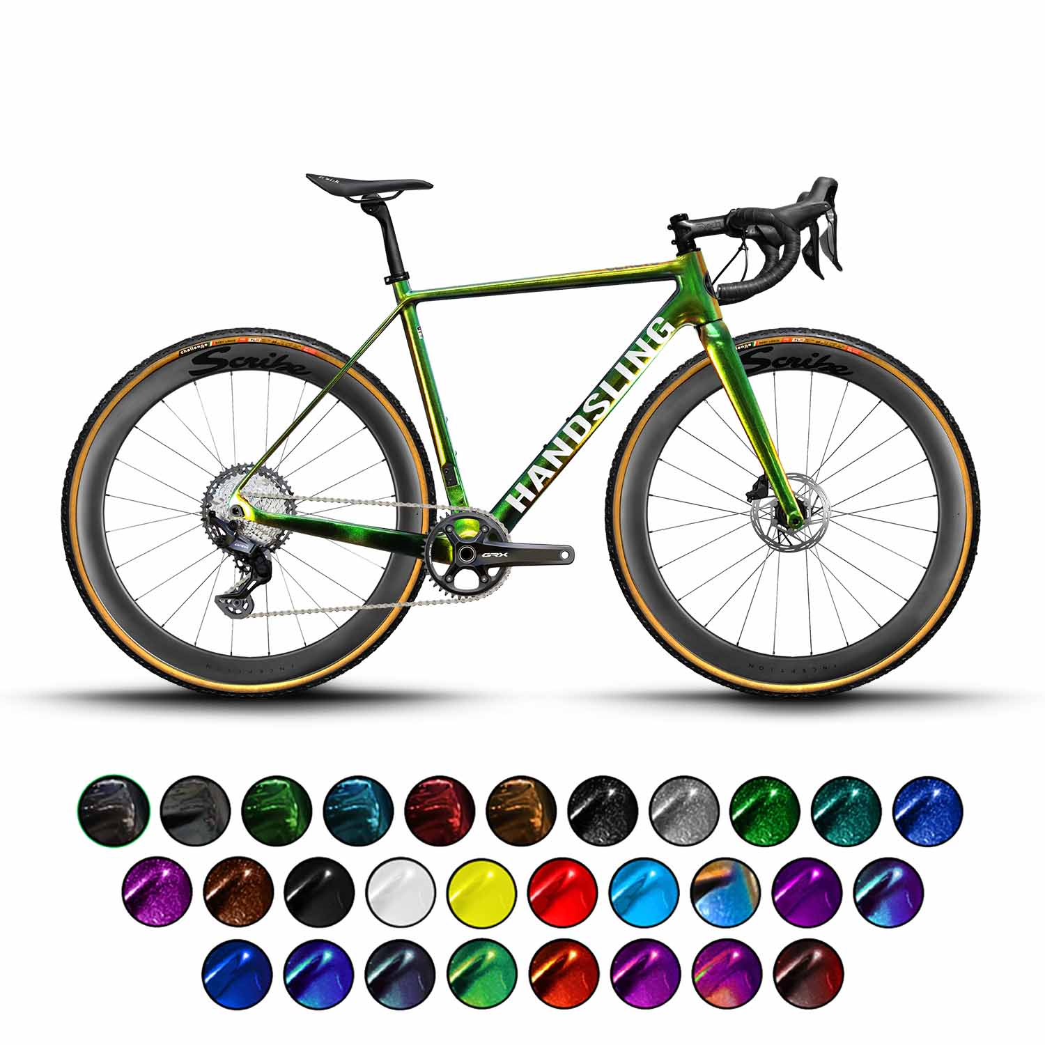 cyclocross bike for gravel Handsling CEXevo Shimano GRX RX400 10-speed Cyclocross Bike