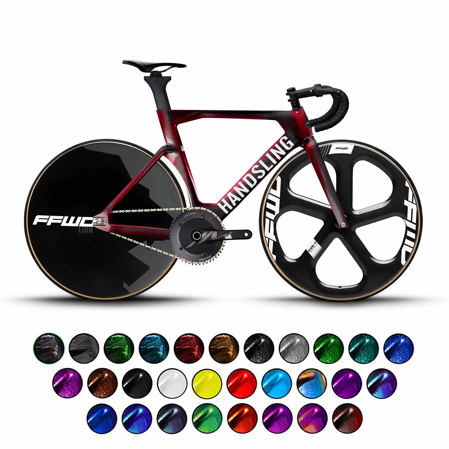 Handsling TR3evo Miche Pistard Track Bike
