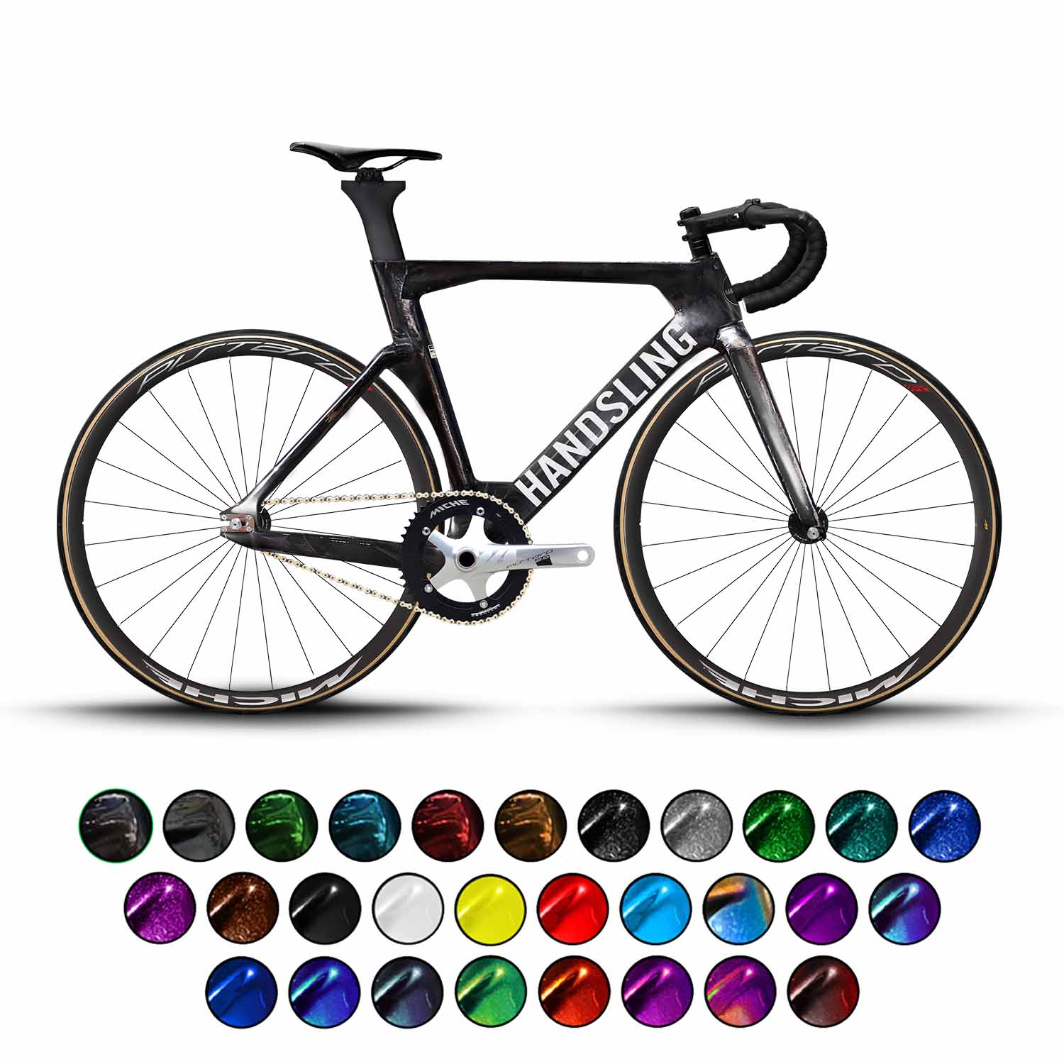 Handsling TR3evo Miche Primato Track Bike