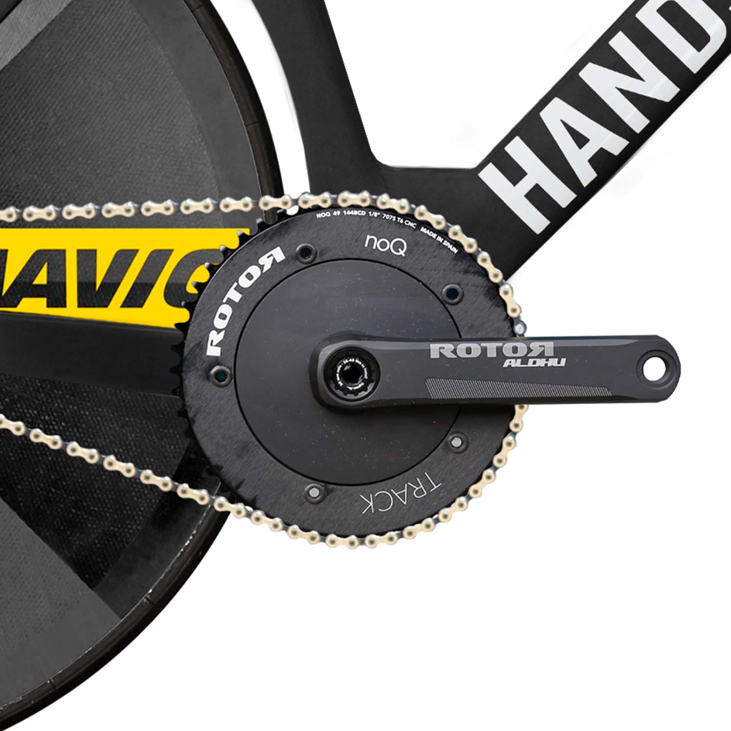 Handsling TR3evo Rotor Aldhu Alloy Track Bike