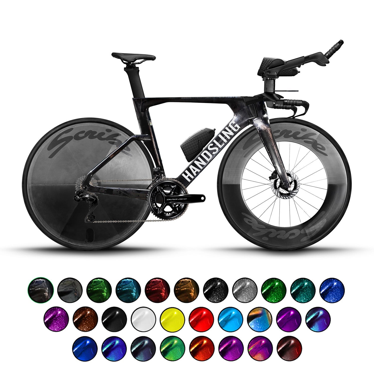 Handsling TSTRevo TT & Triathlon Carbon Bike, with various colour options to customise.