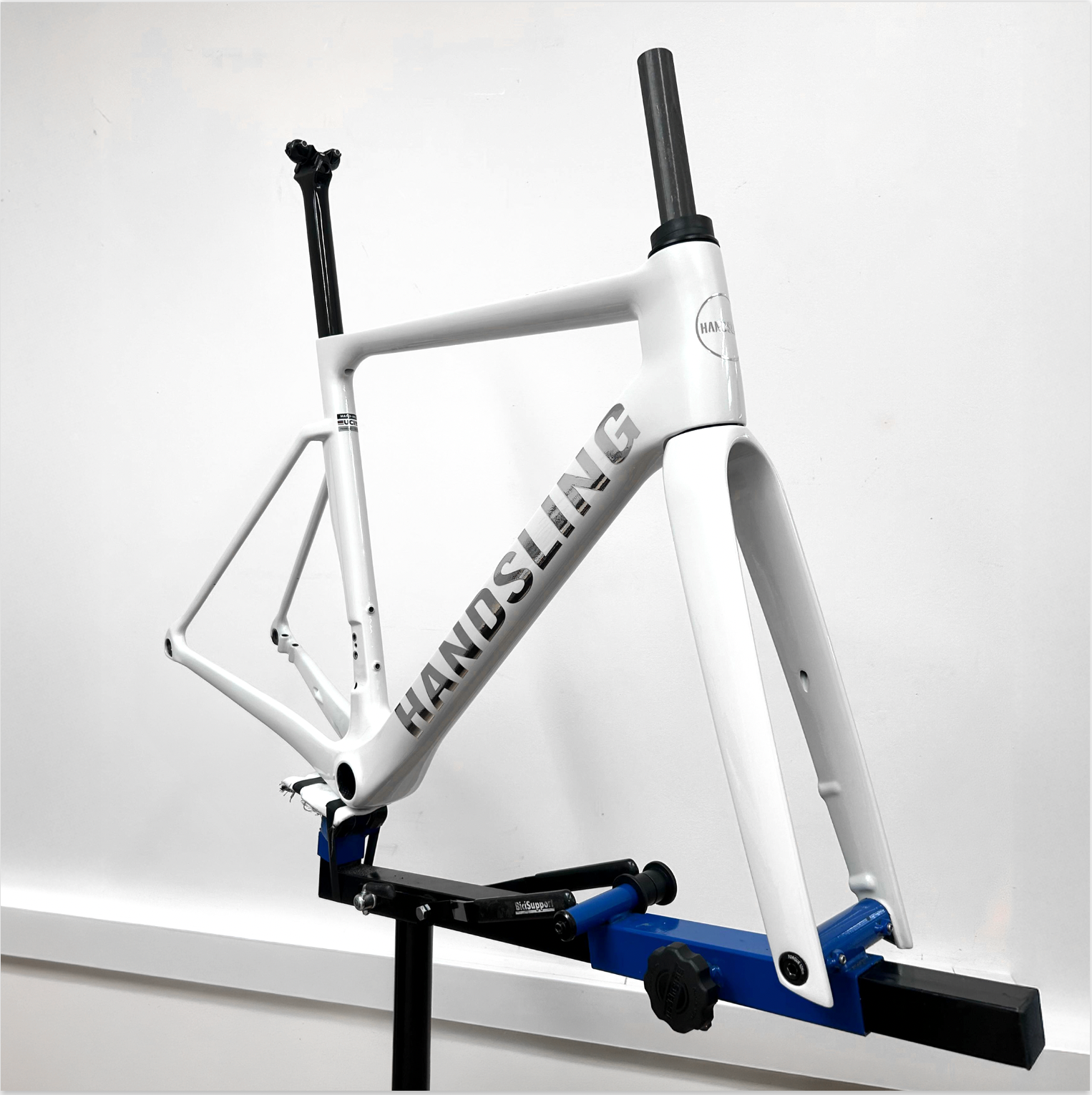 Handsling A1R0evoS Road Frame - Pearl White