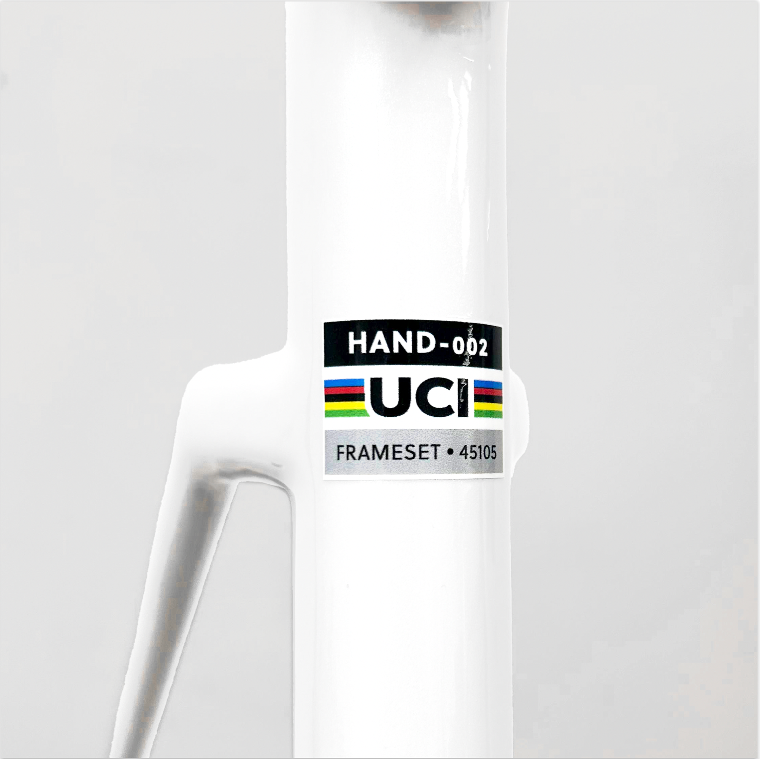 Handsling A1R0evoS Road Frame - Pearl White