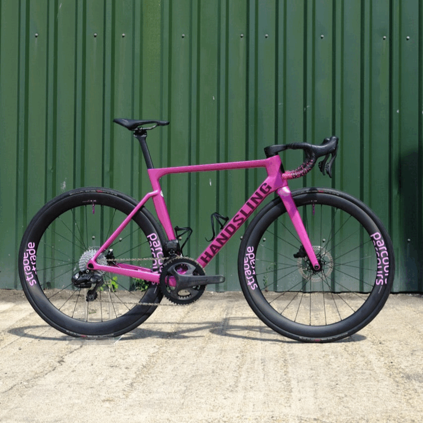 Handsling A1R0evo Campagnolo Super Record WRL S Size 54 It's Pink
