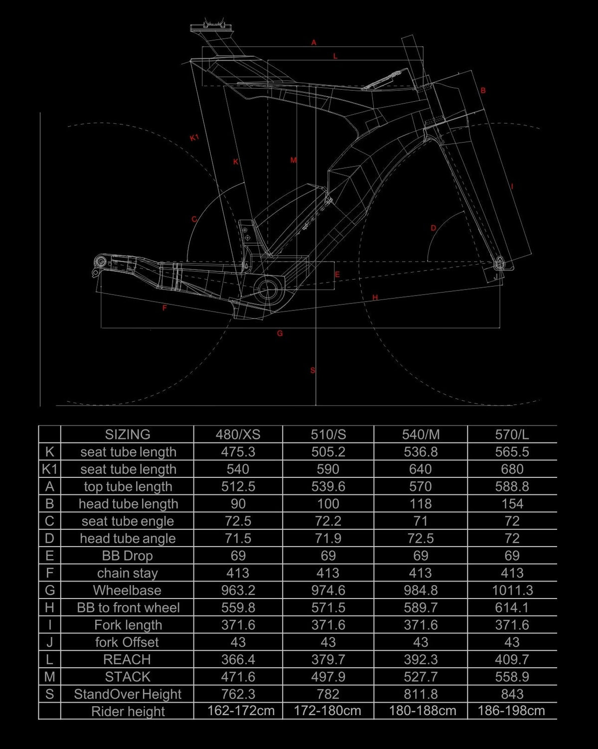 FALCO Big V Triathlon Frameset