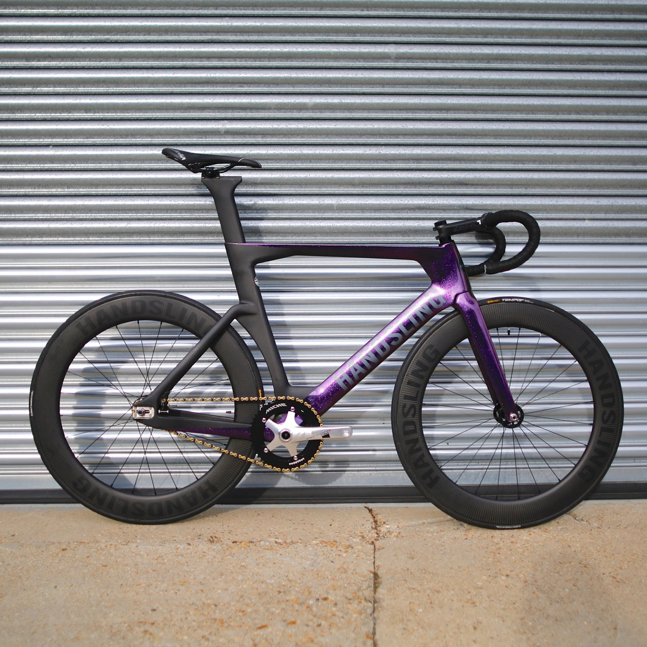 Handsling TR3evo Miche Primato Track Bike