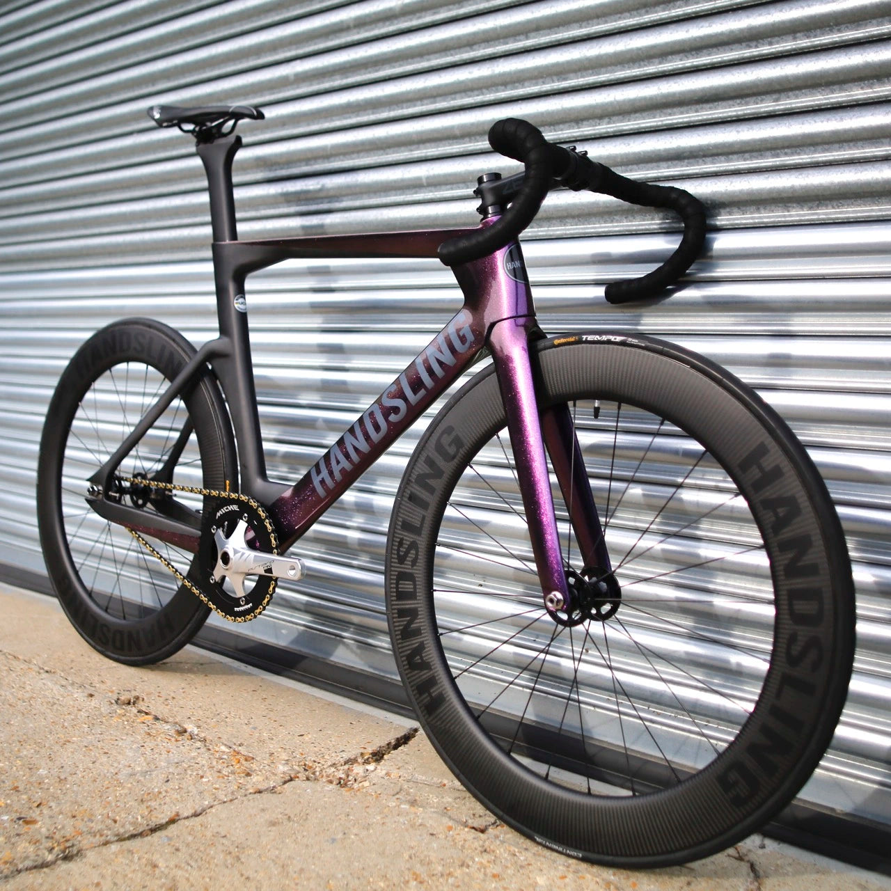 Handsling TR3evo Miche Primato Track Bike