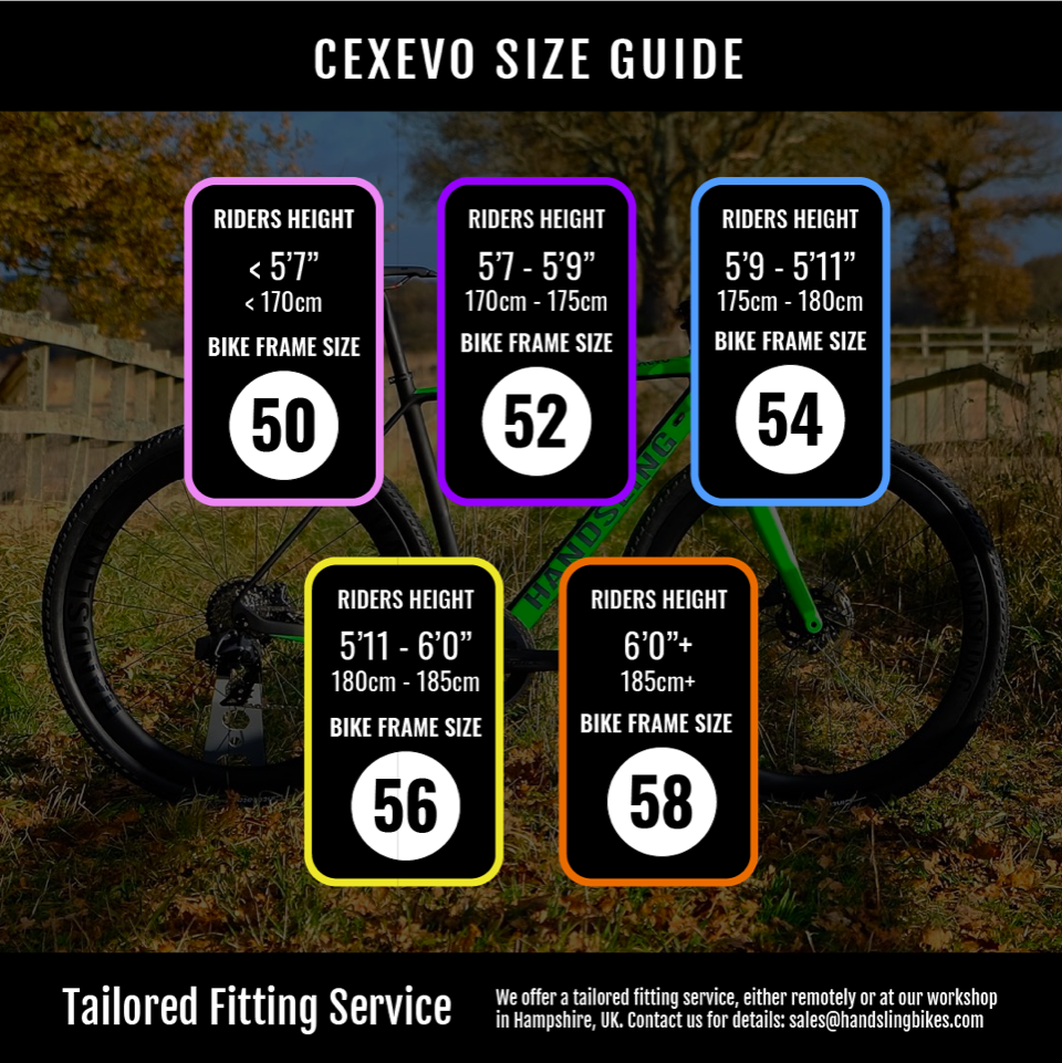 Handsling CEXevo Shimano Ultegra Di2 12-speed Cyclocross Bike