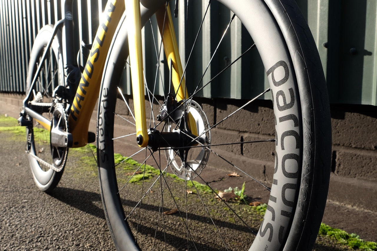 Parcours Strade fitted to A1R0evo road bike