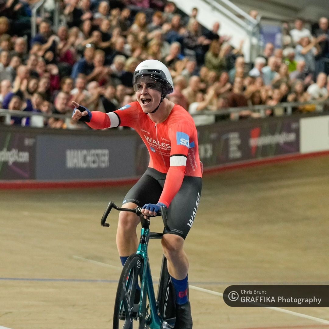 Double gold for Handsling rider at British Track Nationals