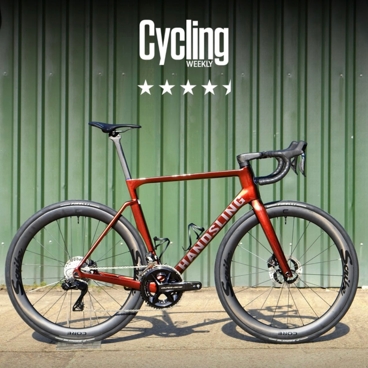 Cycling Weekly review gives Handsling A1R0evoS almost perfect score
