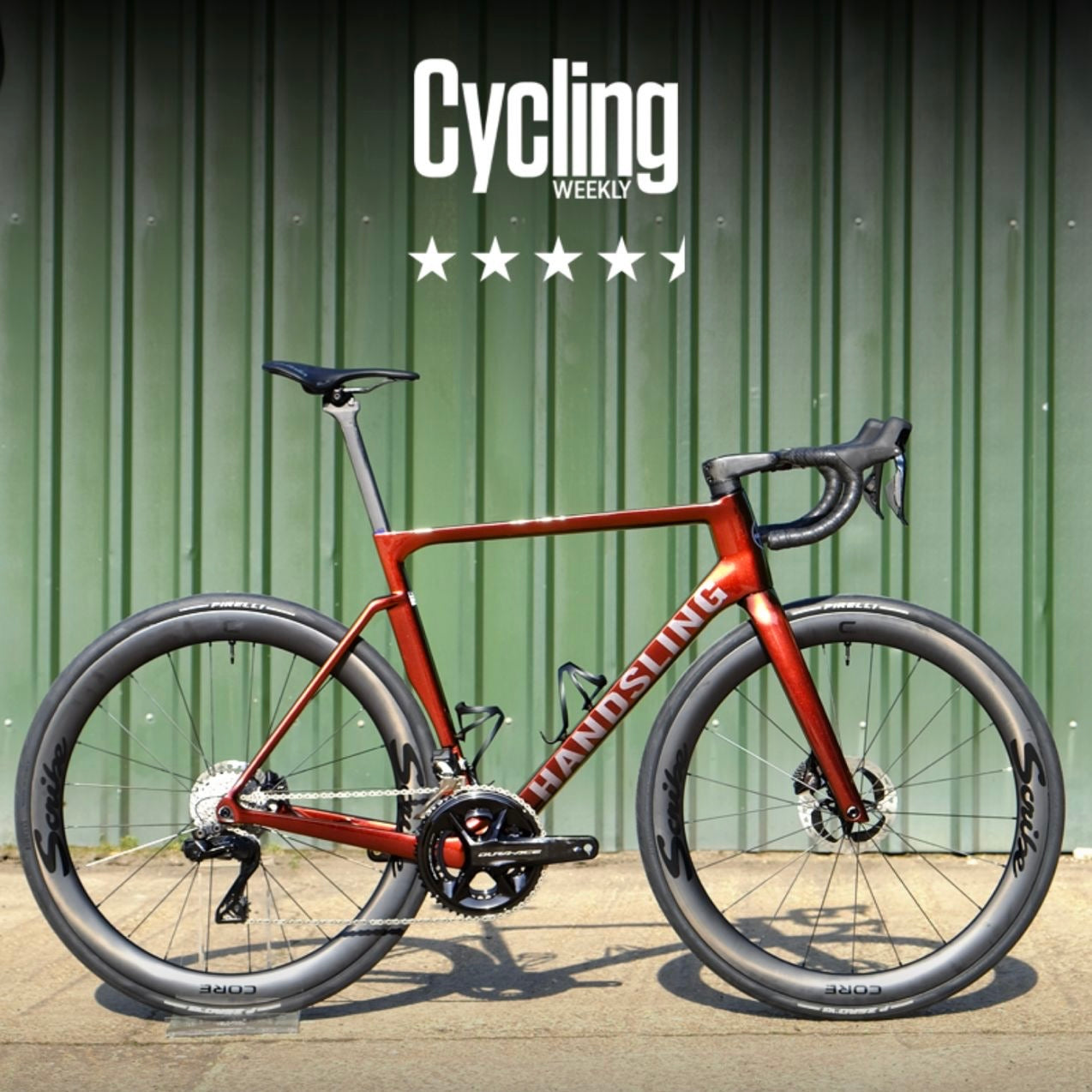 Cycling Weekly review gives Handsling A1R0evoS almost perfect score
