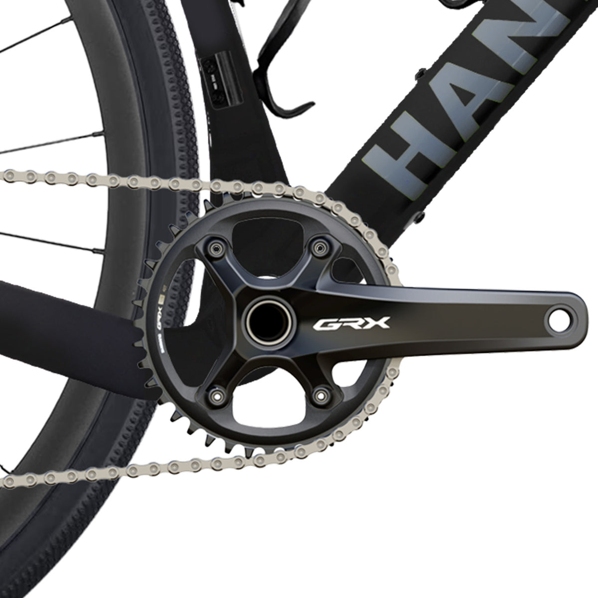 Handsling A1R0evoG Shimano GRX RX717 Di2 1x Gravel Bike - Quick Build