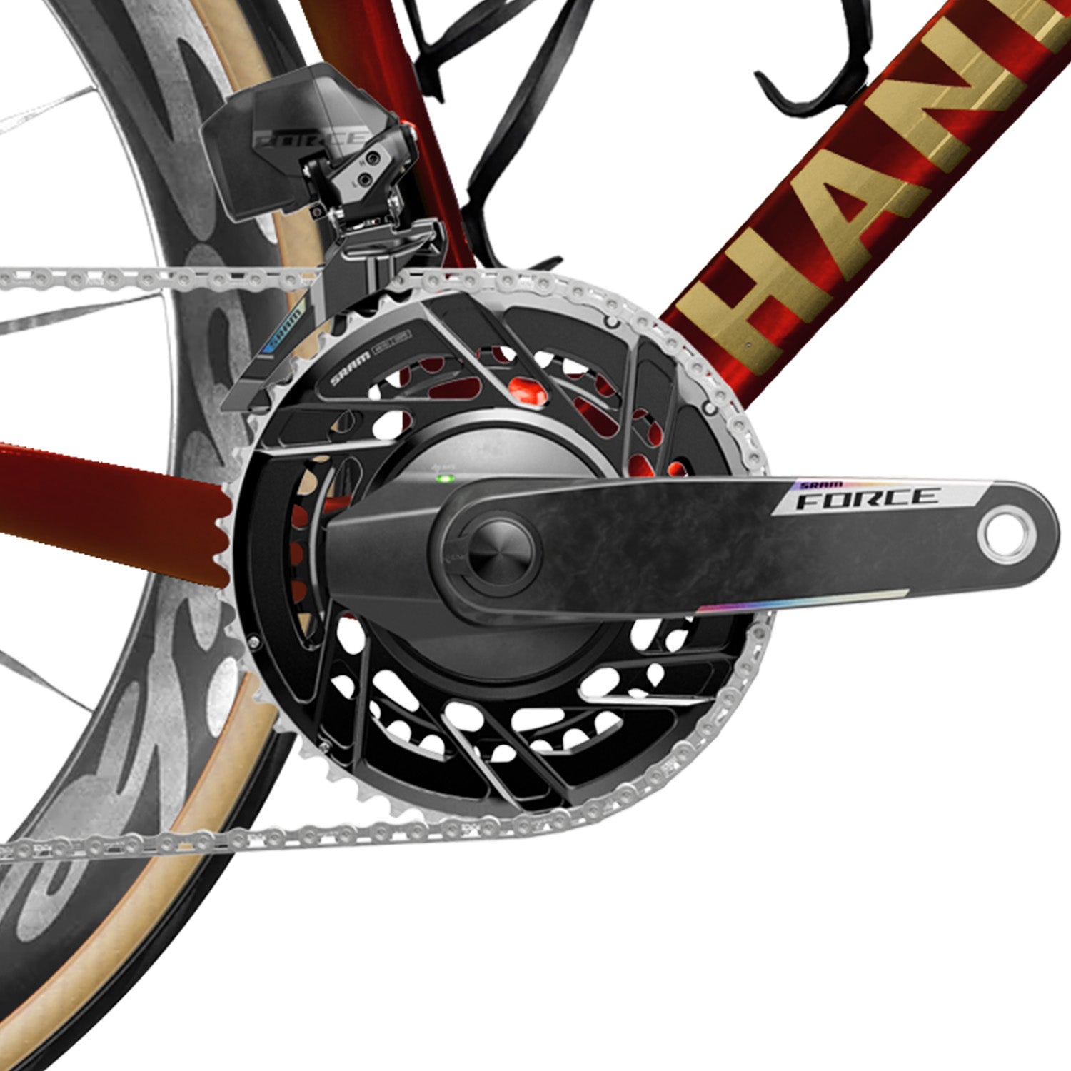 Handsling A1R0evoS SRAM FORCE AXS E1 Road Bike