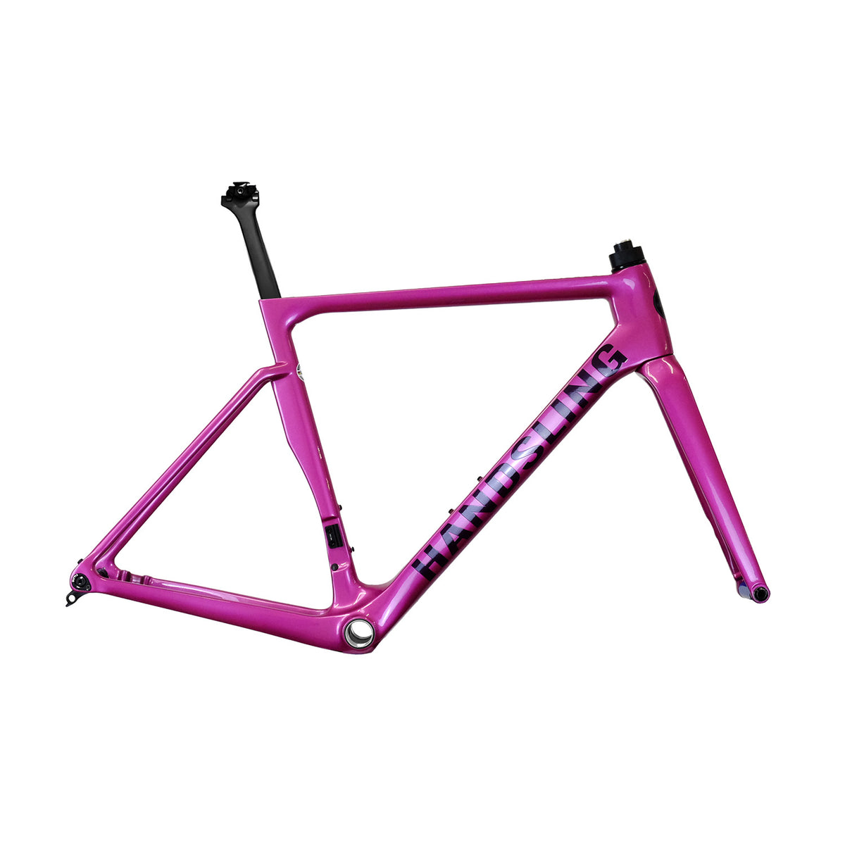 Handsling A1R0evo Carbon Road Frame - Its Pink