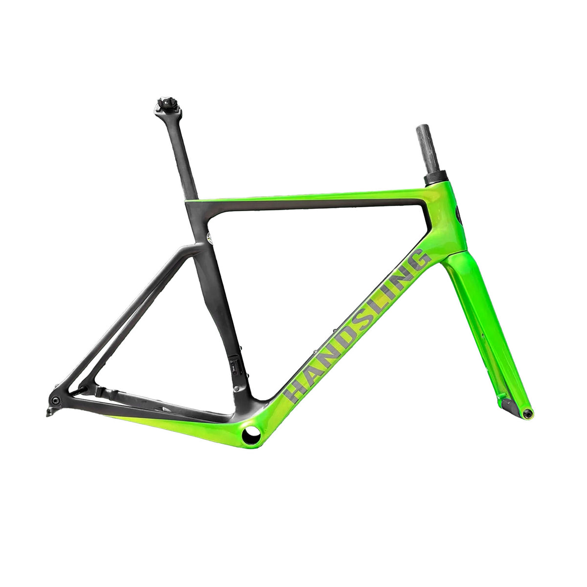 Handsling A1R0evo Carbon Road Frame - Pearlescent Green