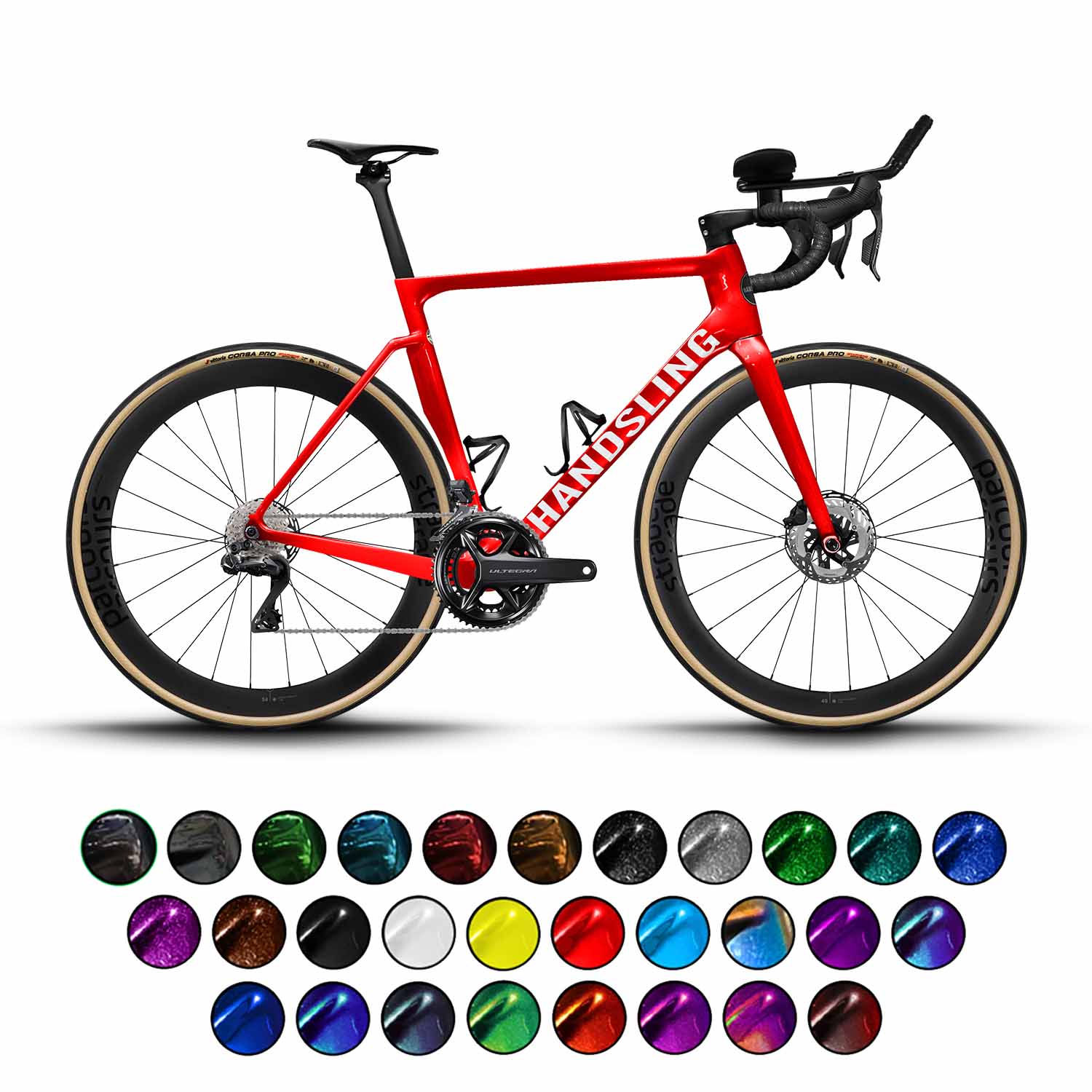 Handsling A1R0evo Ultegra Di2 R8100 Time Trial Road Bike