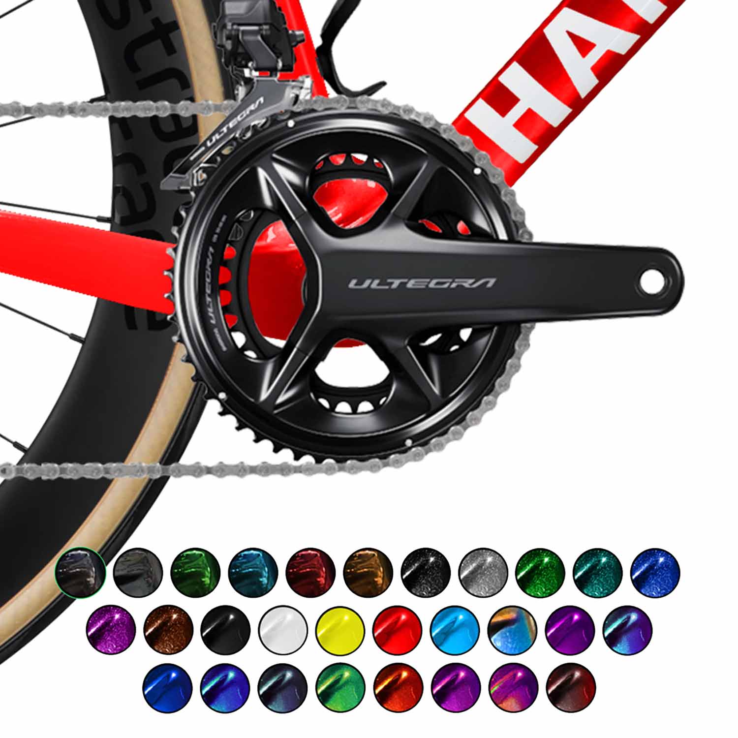Handsling A1R0evo Ultegra Di2 R8100 Time Trial Road Bike
