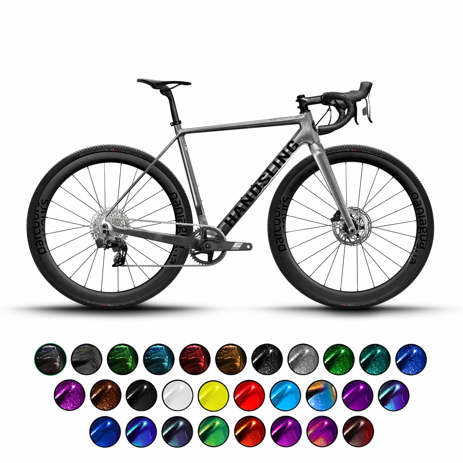 Handsling CEXevo SRAM APEX XPLR AXS Cyclocross Bike