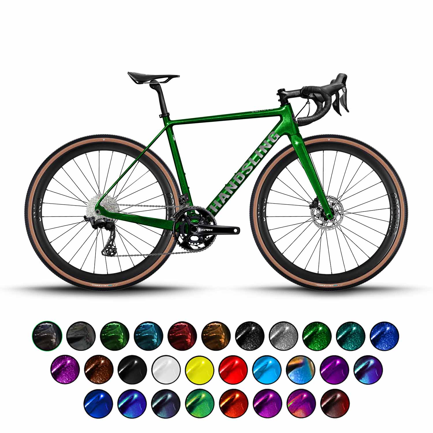Handsling CEXevo Shimano GRX Di2 12-speed Gravel Bike
