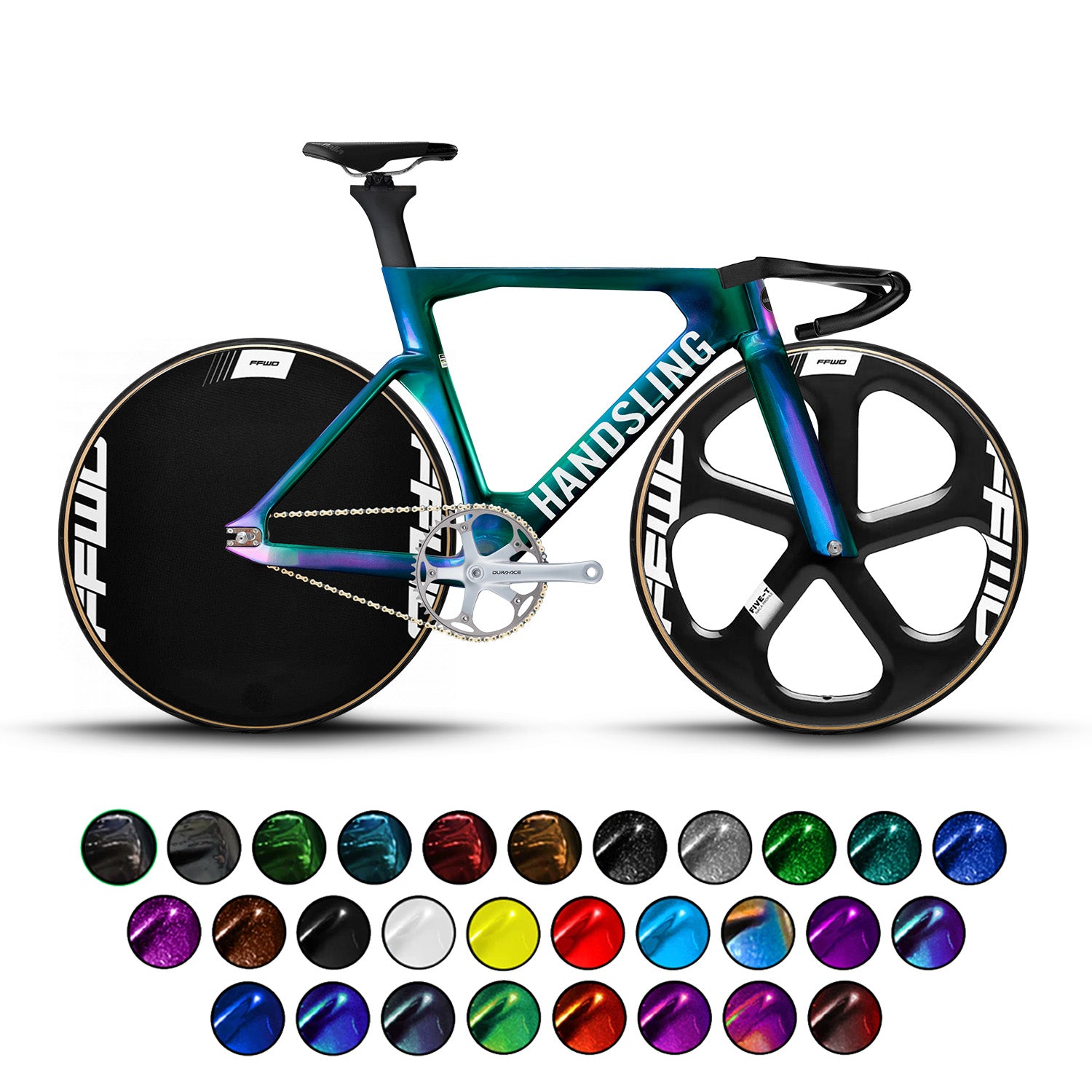 Handsling TR2evoS Shimano Dura Ace Track Sprint Bike