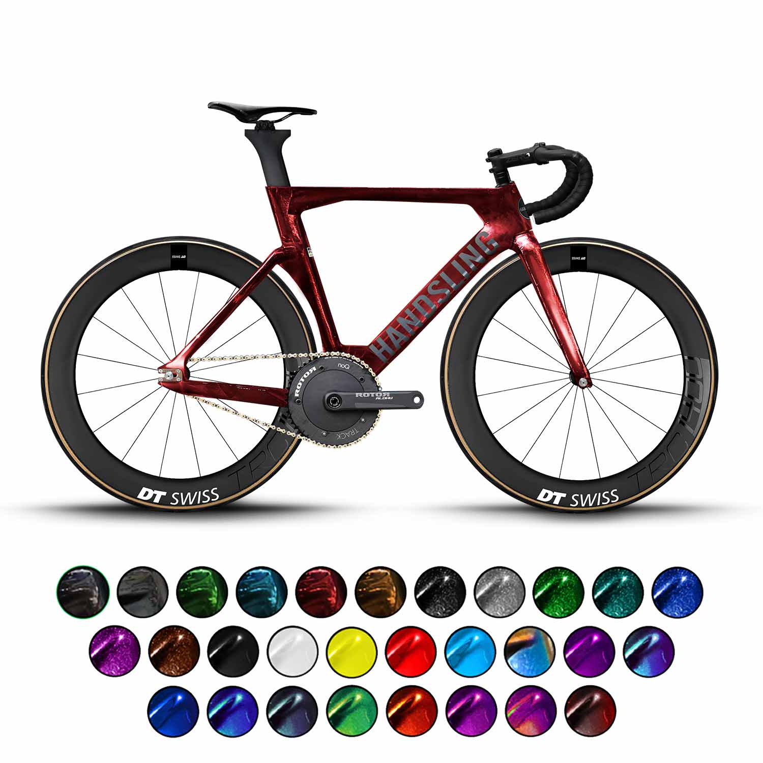 Handsling TR3evo Rotor Aldhu Alloy Track Bike