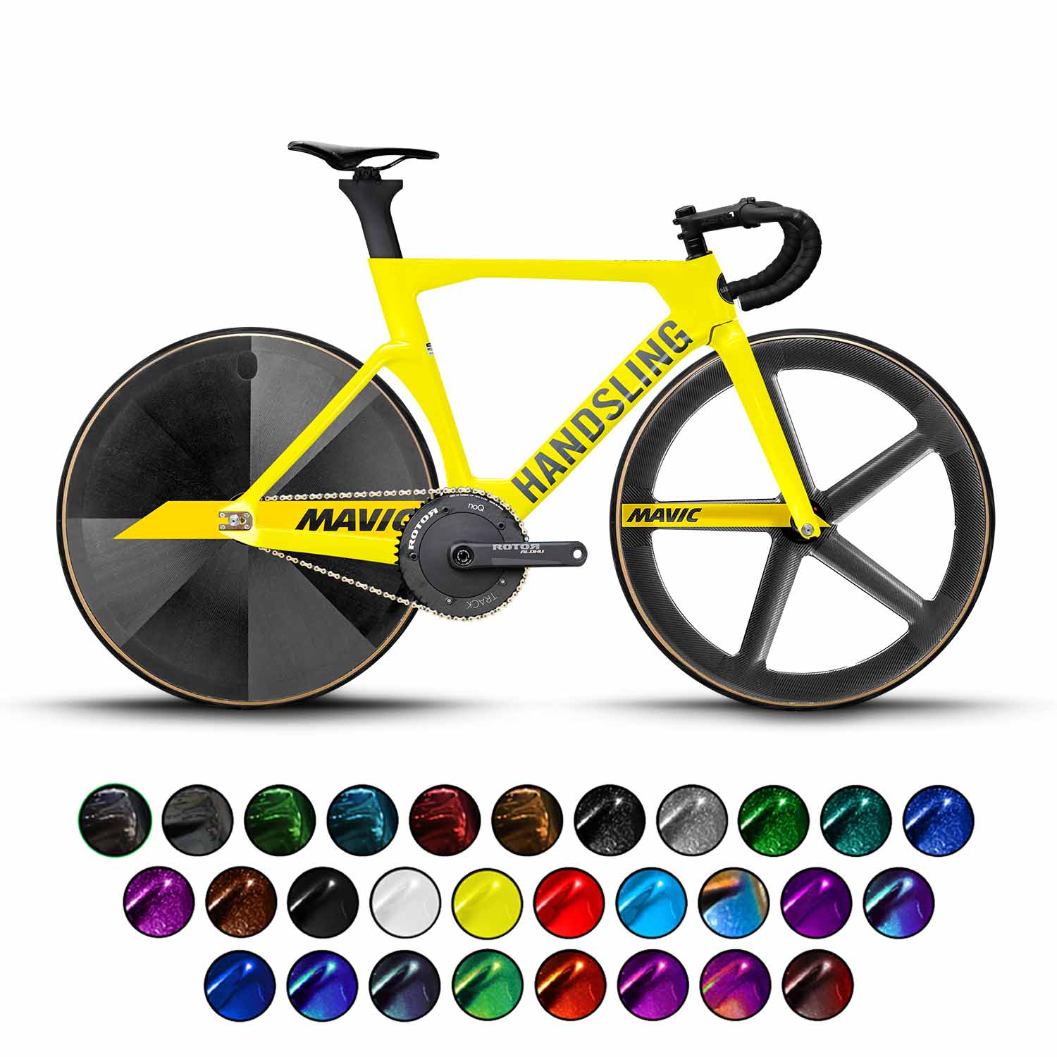 Handsling TR3evo Rotor Aldhu Carbon Track Bike