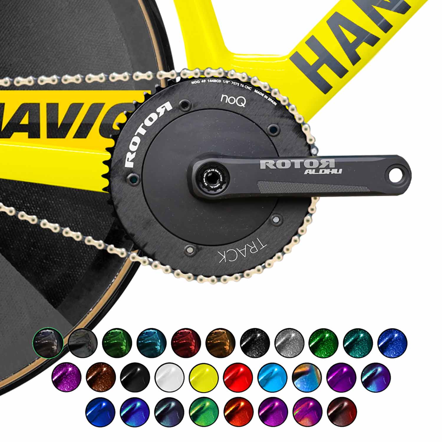 Handsling TR3evo Rotor Aldhu Carbon Track Bike