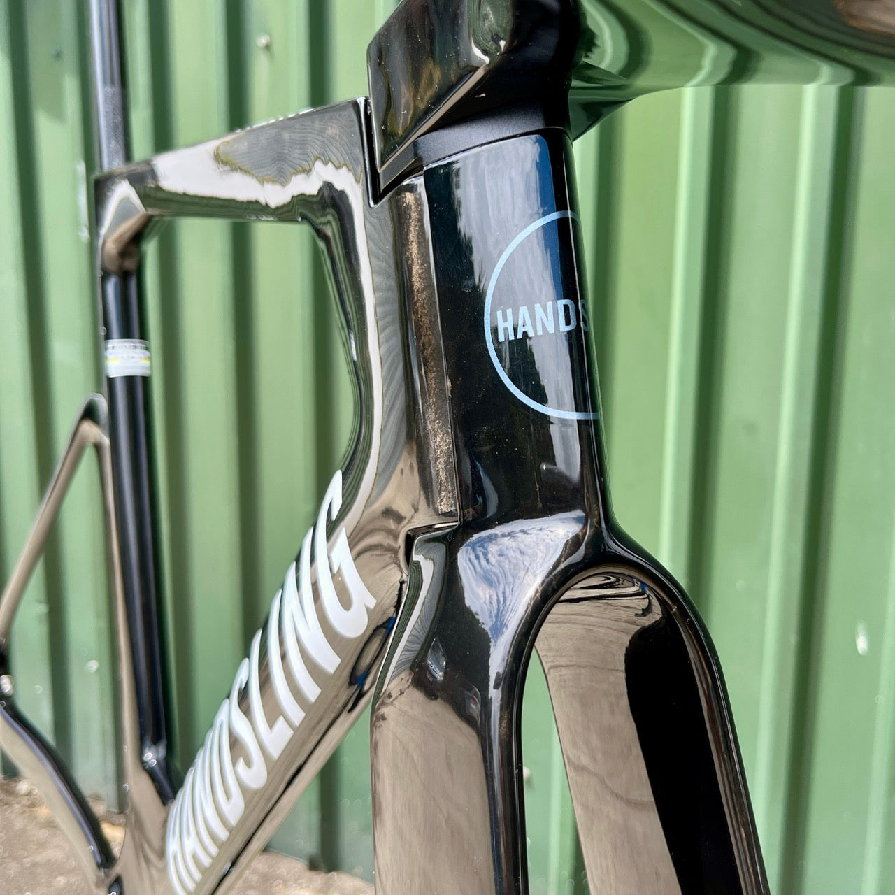 Handsling TR2evoS Track Sprint Frame - Gloss Black Carbon