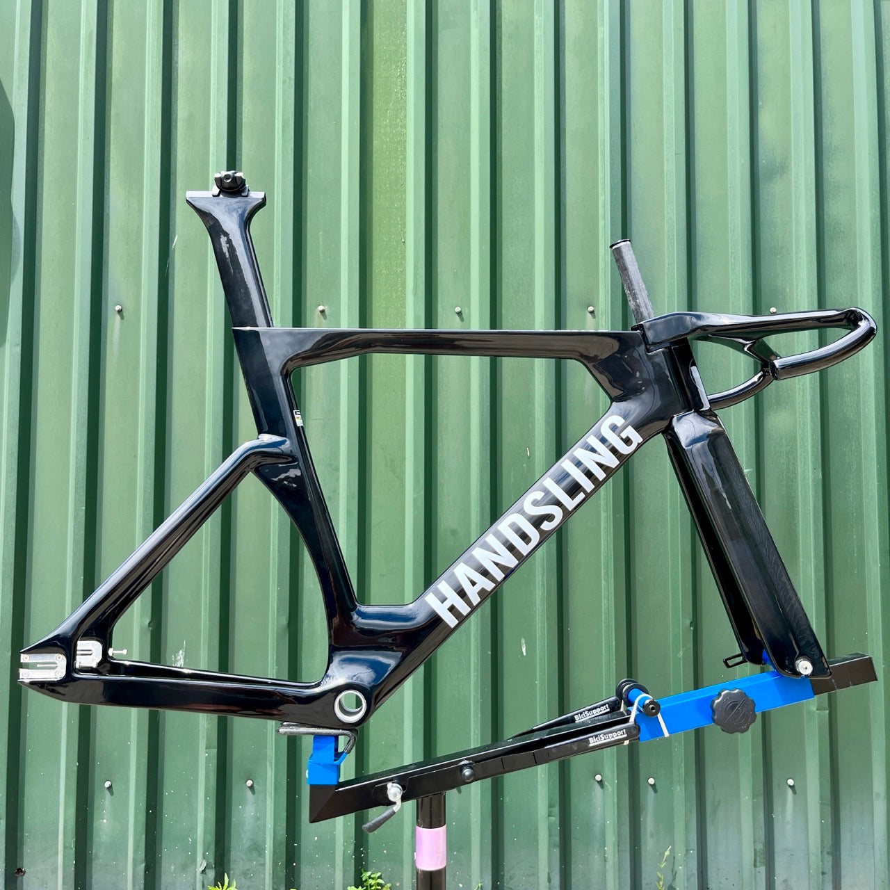 Handsling TR2evoS Track Sprint Frame - Gloss Black Carbon
