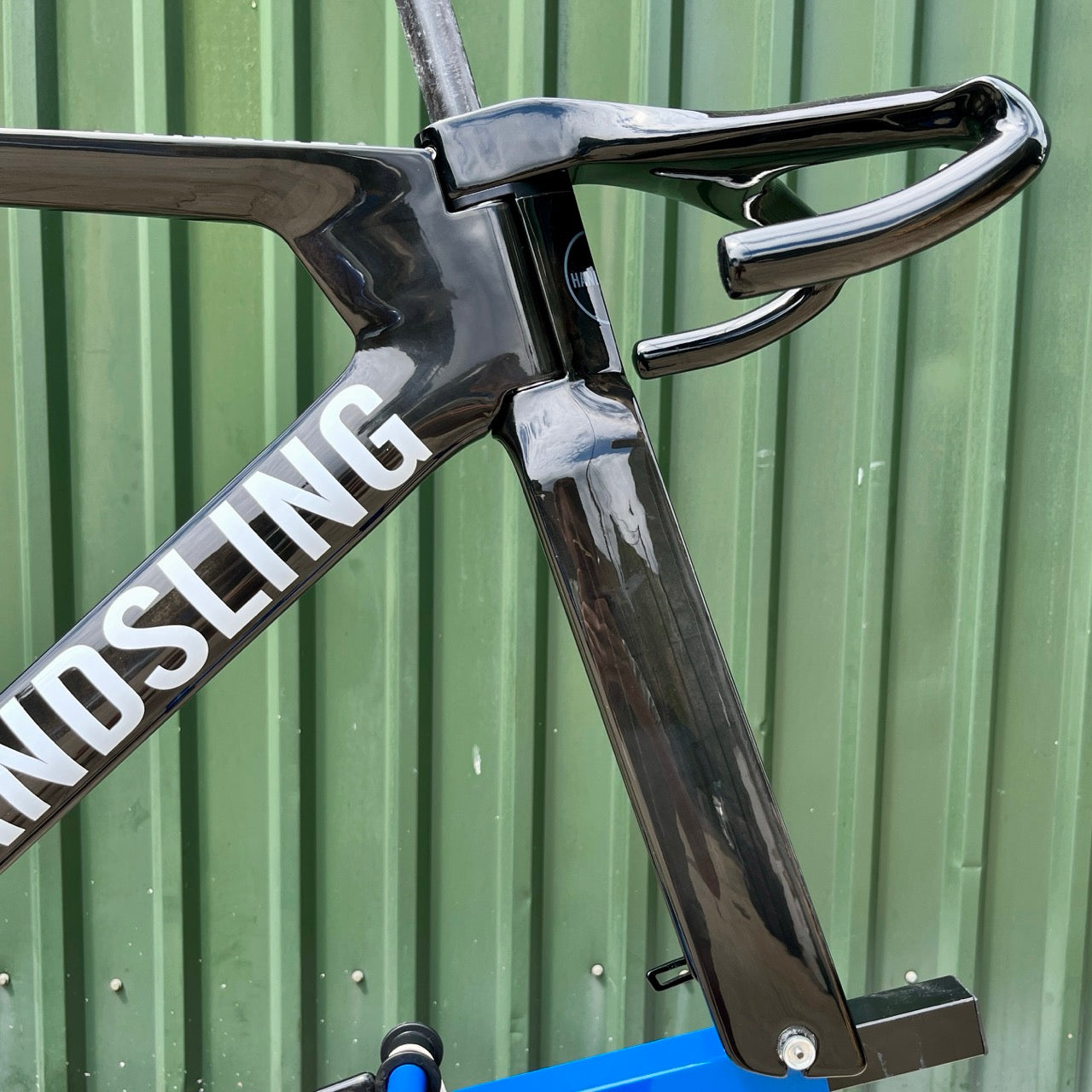 Handsling TR2evoS Track Sprint Frame - Gloss Black Carbon