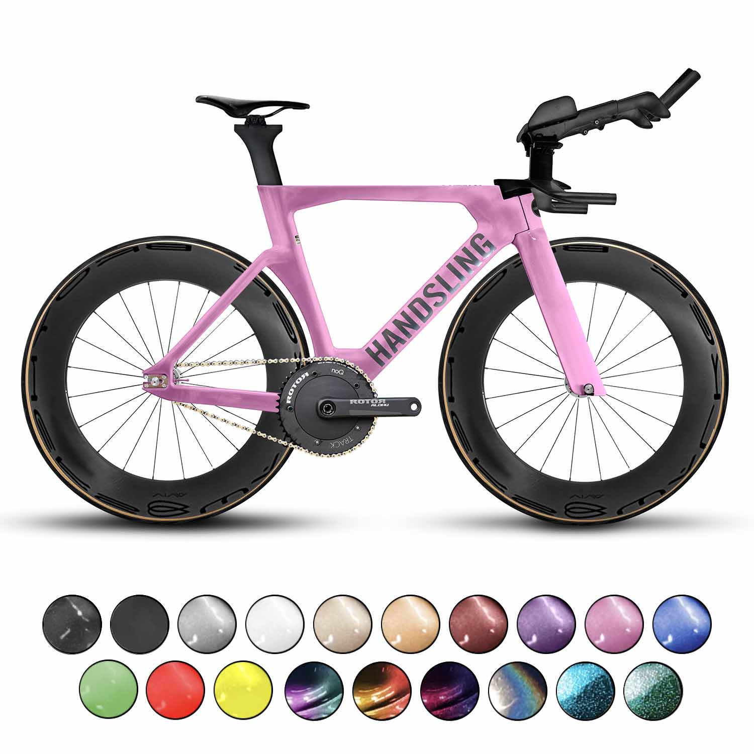 Pink triathlon bike best sale