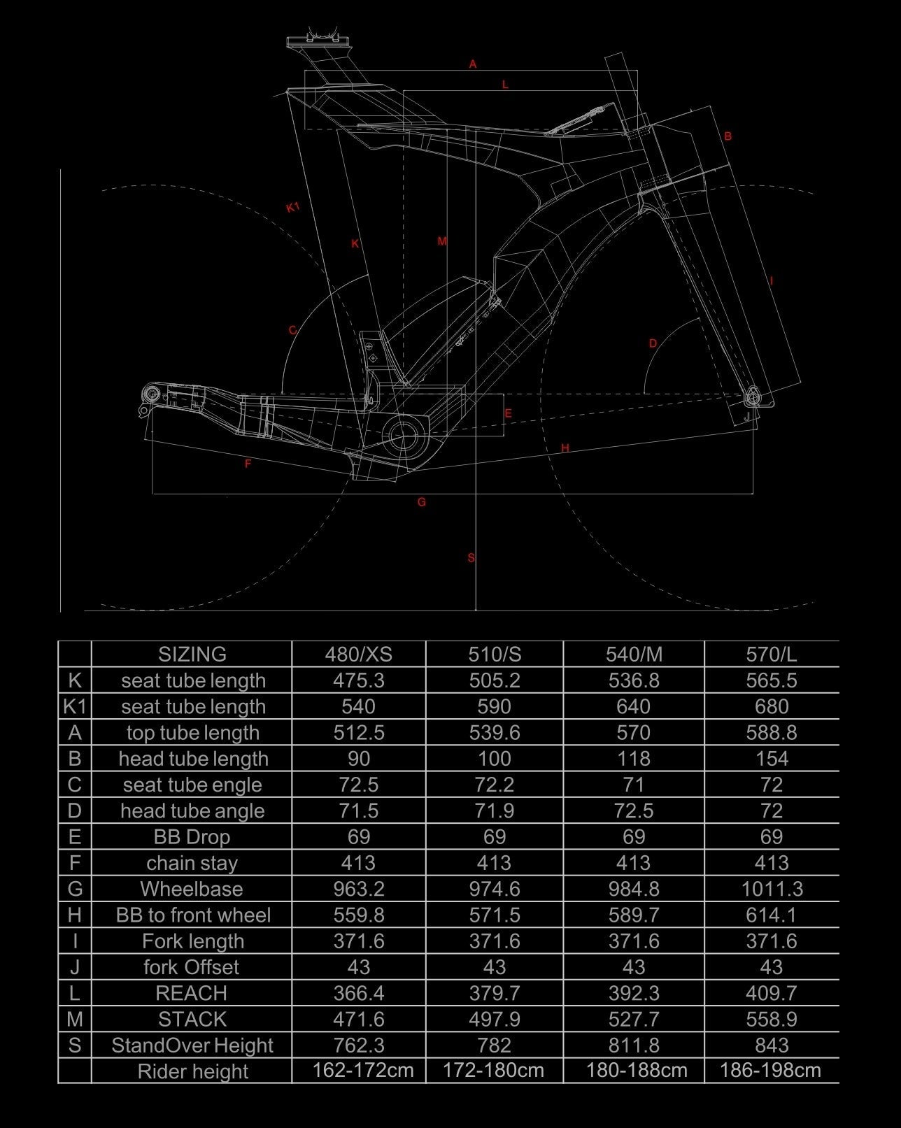 FALCO Big V Triathlon Frameset