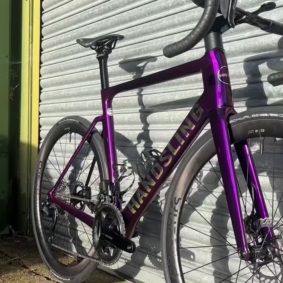 Handsling A1R0evoS Aero Carbon Road Bike Shimano Dura-Ace Di2