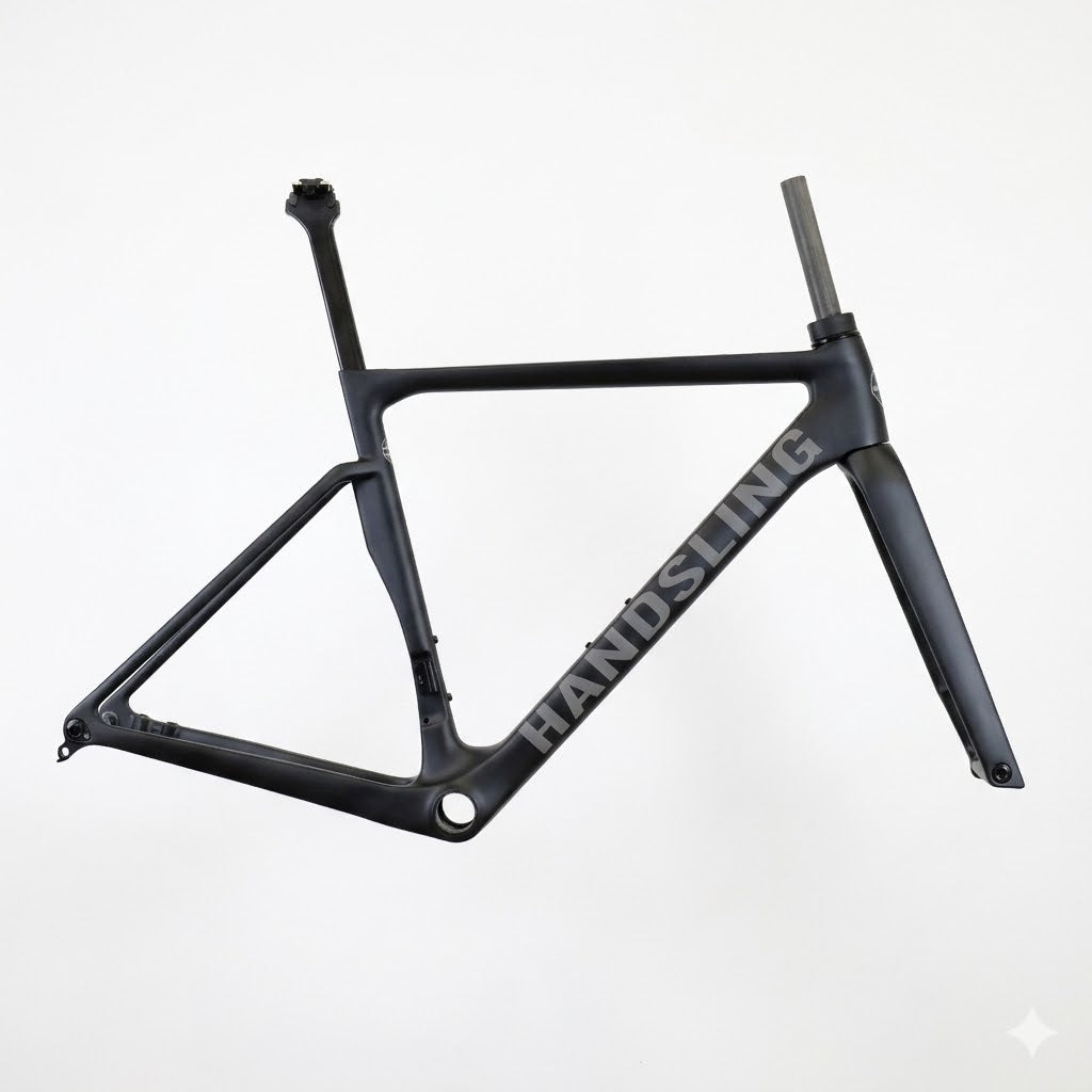 Handsling A1R0evoS Road Frame - Matte Carbon PRE ORDER